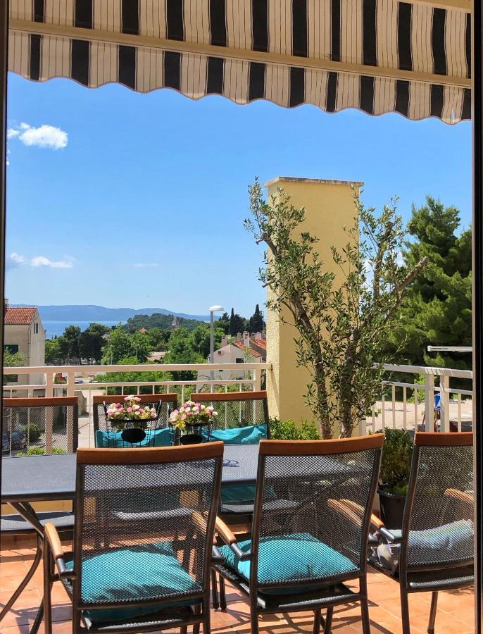 Andor - Lux, Two Beautiful Terraces With Sea & Sunset View Makarska Exterior foto