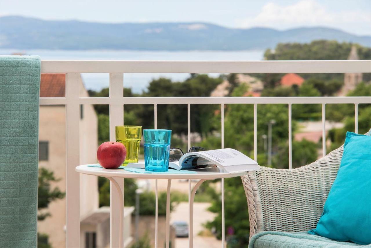 Andor - Lux, Two Beautiful Terraces With Sea & Sunset View Makarska Exterior foto