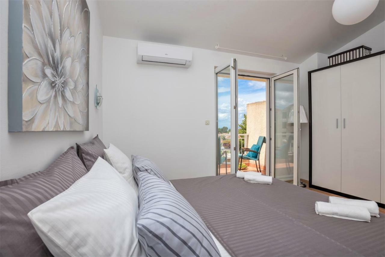 Andor - Lux, Two Beautiful Terraces With Sea & Sunset View Makarska Exterior foto