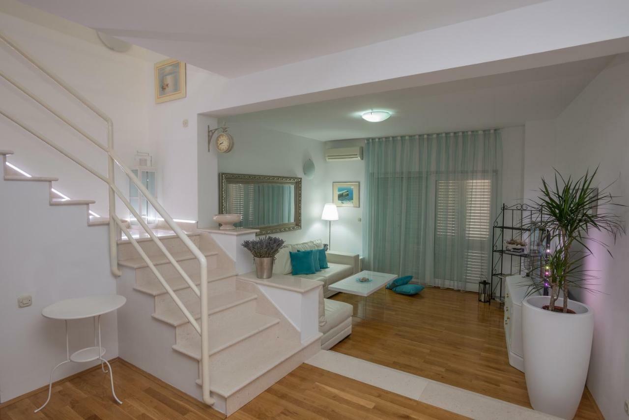 Andor - Lux, Two Beautiful Terraces With Sea & Sunset View Makarska Exterior foto